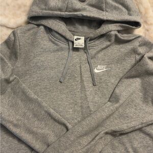 Nike Heather Gray Pullover Hoodie